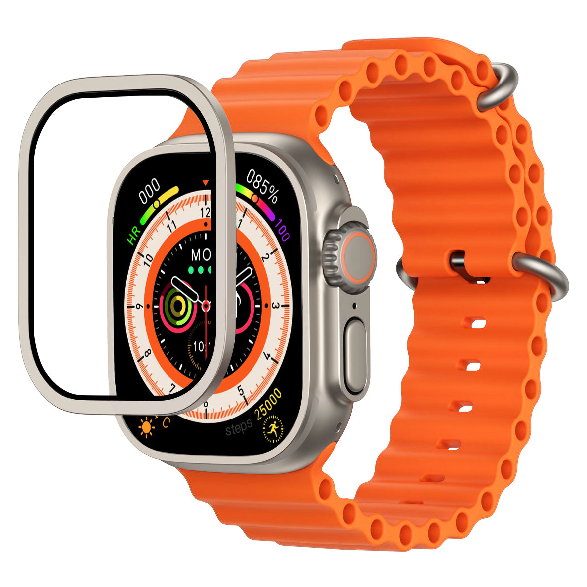 99.99% Sapphire Glass with Aluminum Frame Mohs 9 Hardness Crystal Clear Ultra 1/2/3
