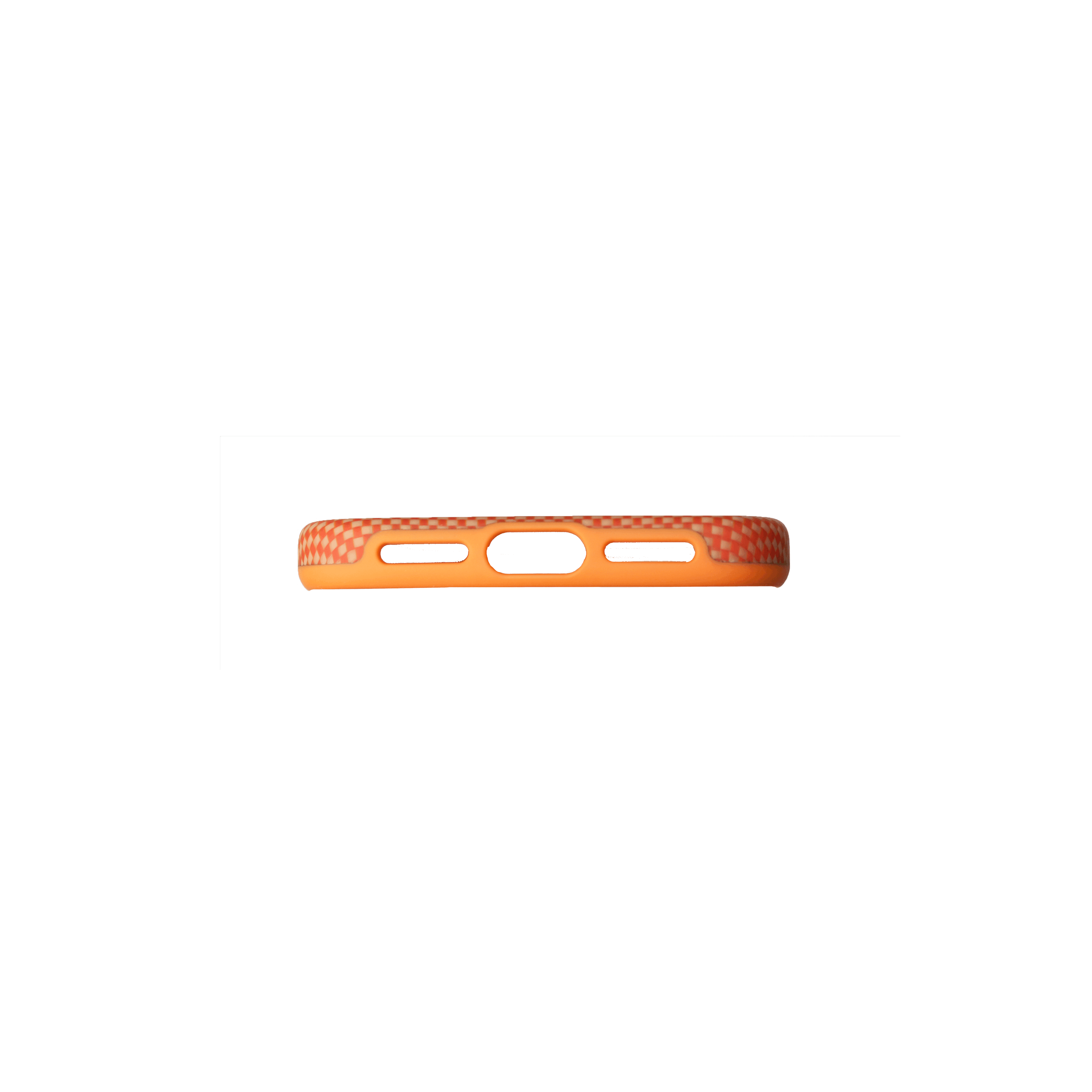 Iphone Aramid fiber full-coverage phone case ultimate protection orange