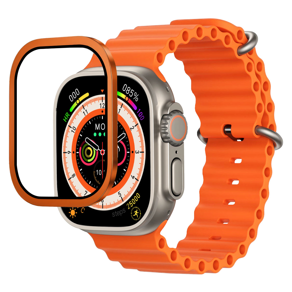 99.99% Sapphire Glass with Aluminum Frame Mohs 9 Hardness Crystal Clear Ultra 1/2/3