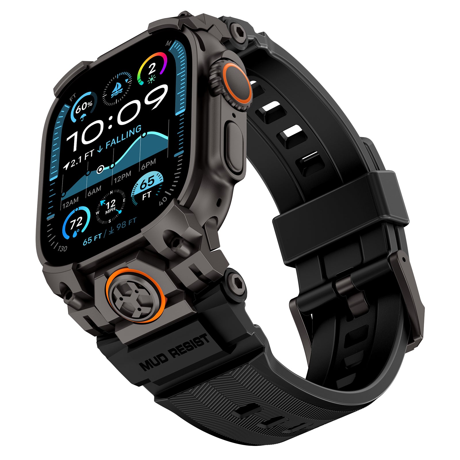 Armor Band Tough Guy Style 301 Stainless Steel iwatch Ultra 49MM