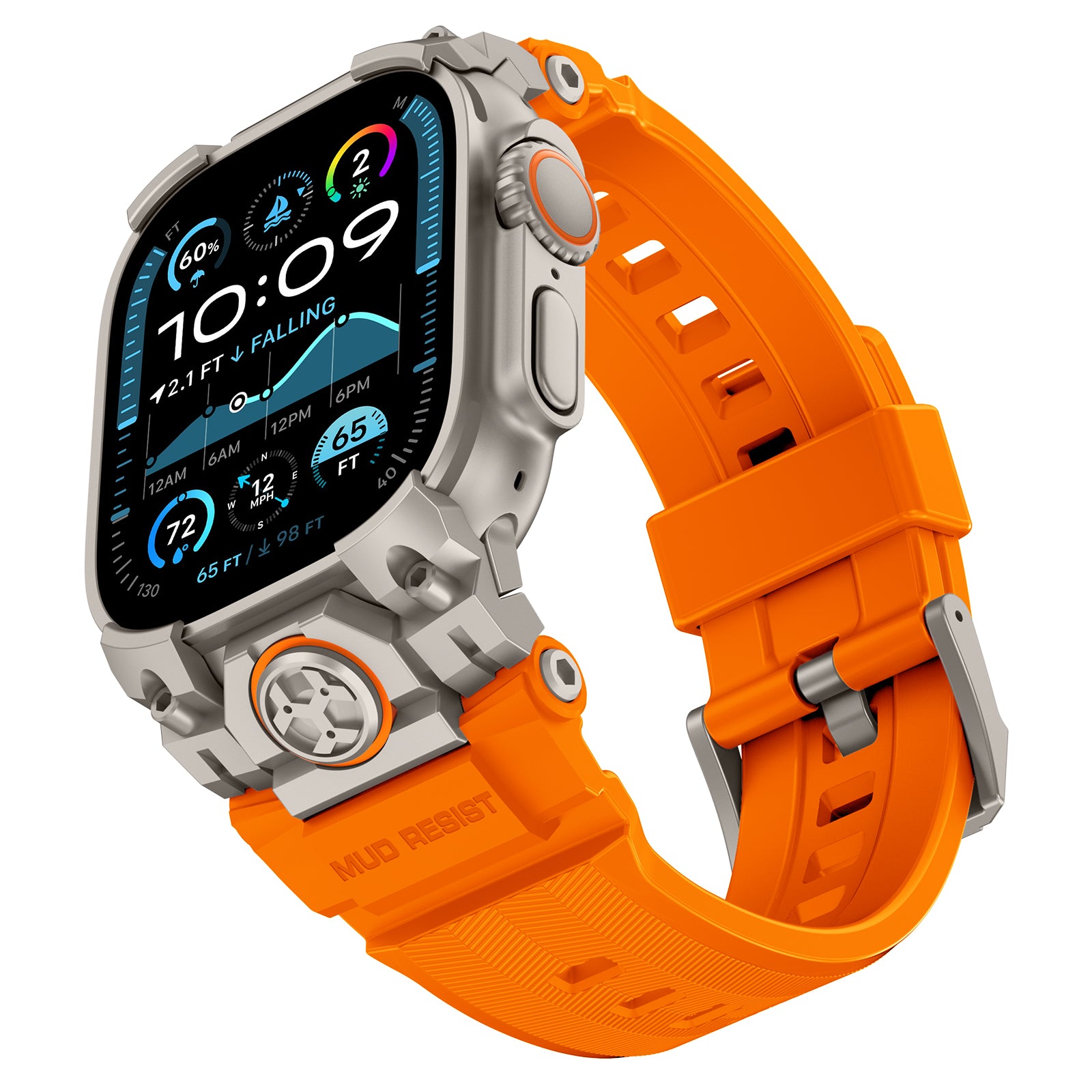 Armor Band Tough Guy Style 301 Stainless Steel iwatch Ultra 49MM
