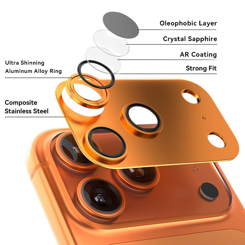 99.99% Sapphire Full Aluminum lens Mohs 9 Hardness AR Coating Crystal Clear